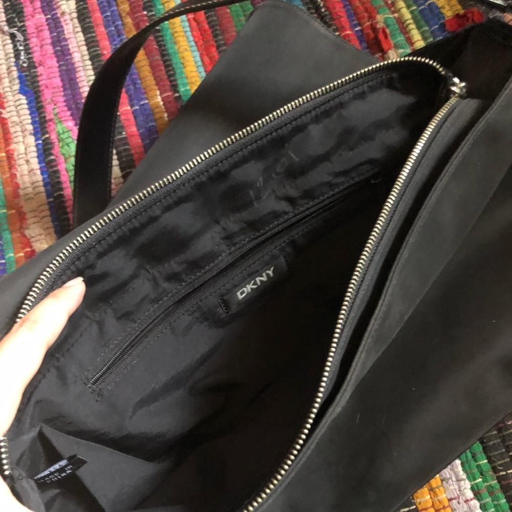 *SOLD* Black DKNY Messenger Bag, Laptop